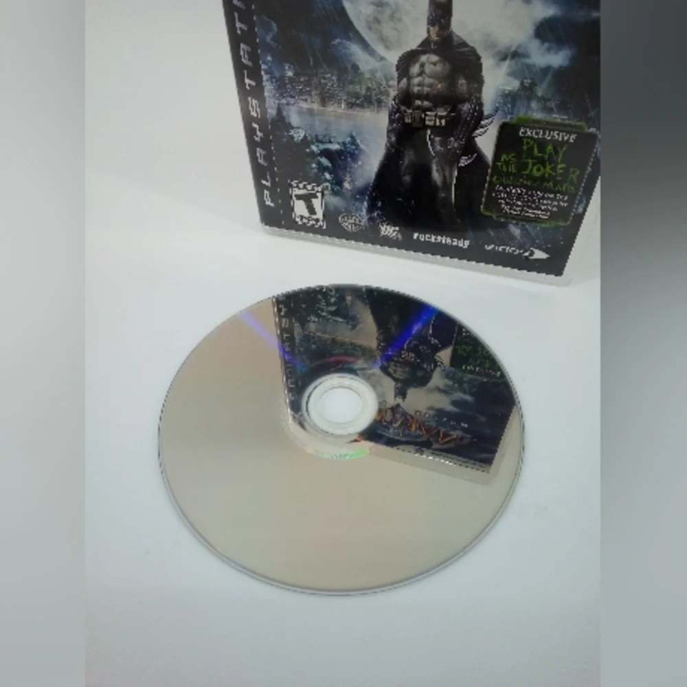 PS3 Batman Arkham Asylum Video Game Rocksteady Studios 2009 Playstation 3